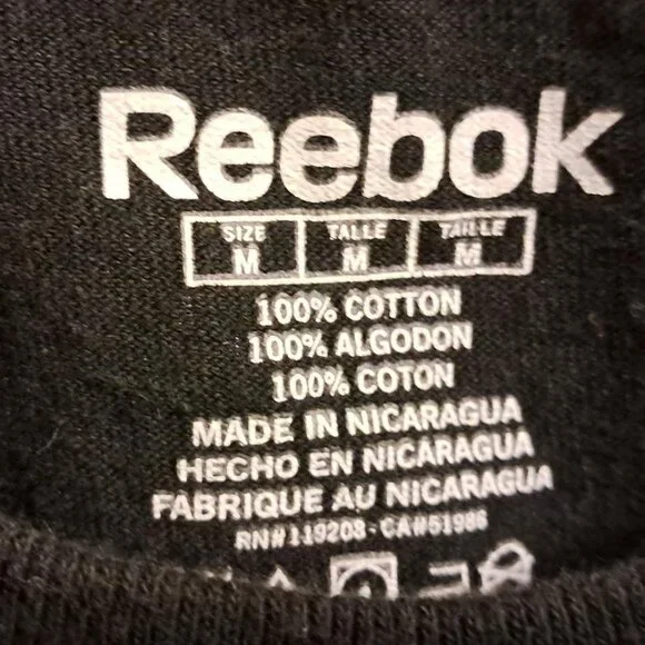 Reebok Mario Lemieux Pittsburgh Penquins T-Shirt, Size Medium - Picture 5 of 5